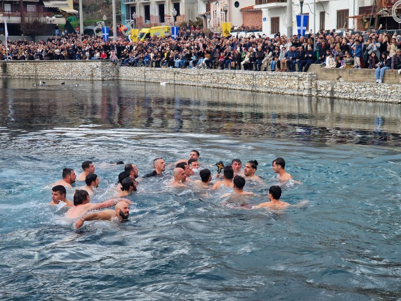 Τα Άγια Θεοφάνεια στην Ιερά Μητρόπολη Δράμας